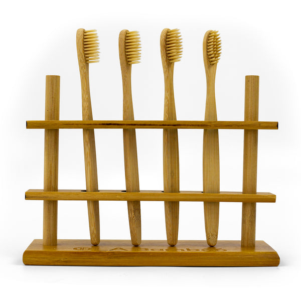 Bamboo Toothbrush Holder