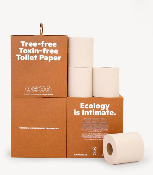 Reusable Bamboo Kitchen Paper Towels - Tree-Free, Eco-Friendly Rolls, 4-Pack